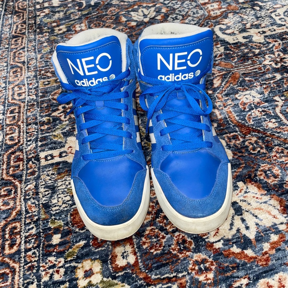 Adidas Neo men high tops sneakers size 10